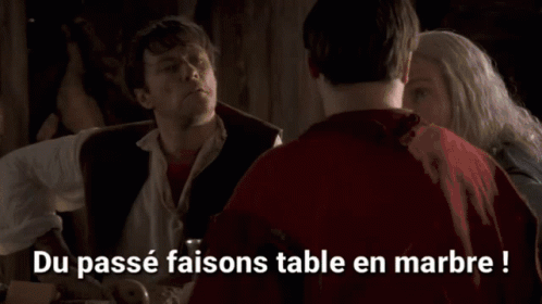 Du passé faisons table en marbre Du passé faisons table en marbre