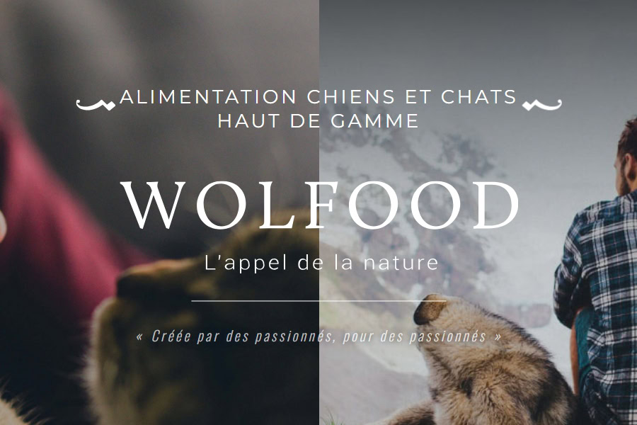 Wolfood Original Dog croquettes pâtées chiens chats Wolfood Original Dog croquettes pâtées chiens chats