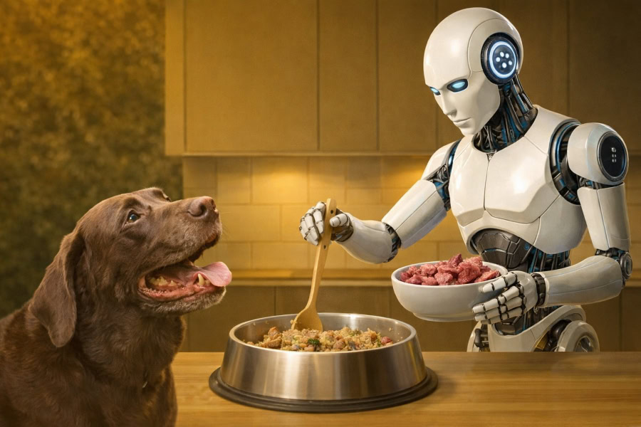 ChatGPT ration ménagère alimentation chien chat