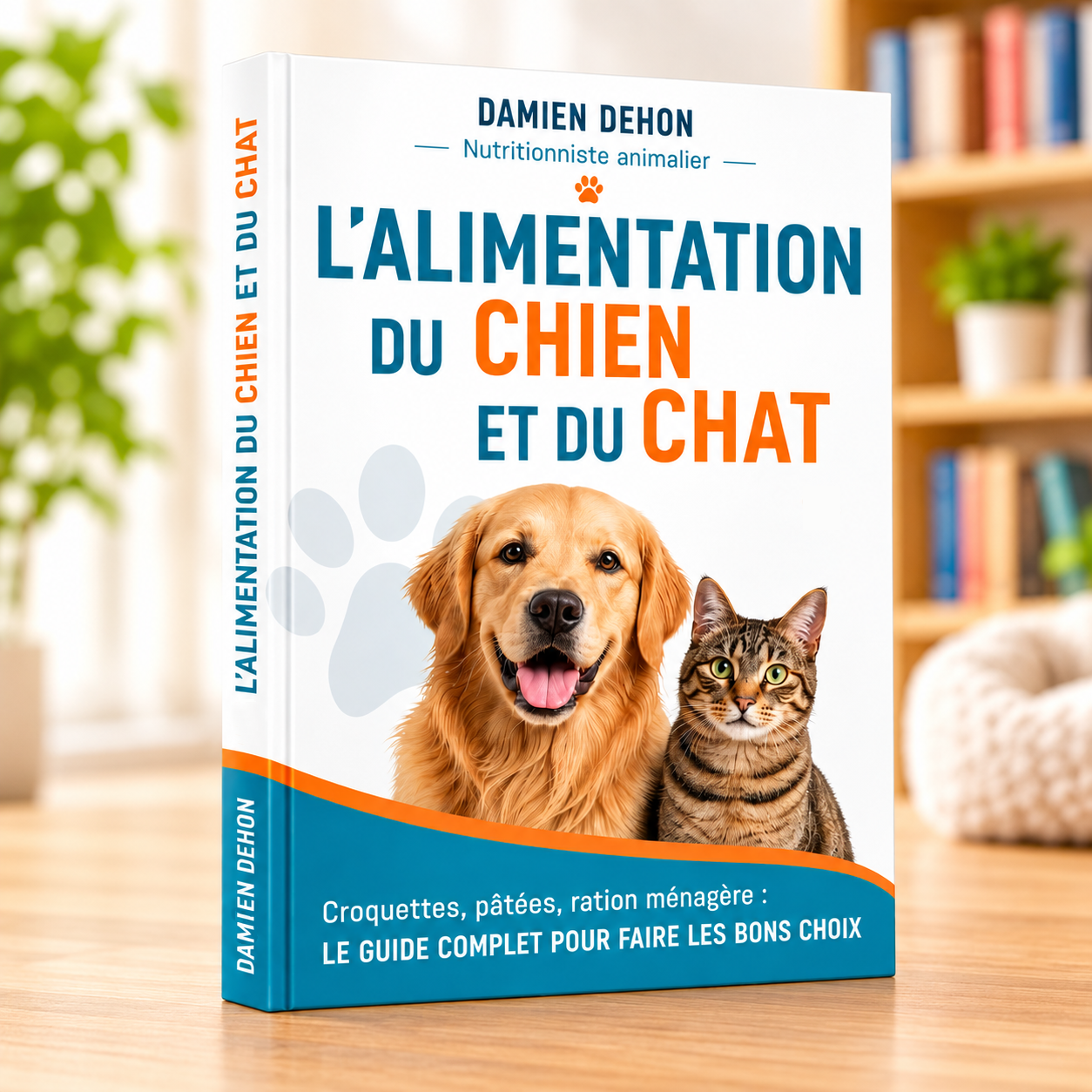 Livre alimentation chien chat dehon damien nutrition canine féline